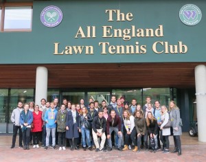Der Minor Business of Sports and Events auf Exkursion in London.