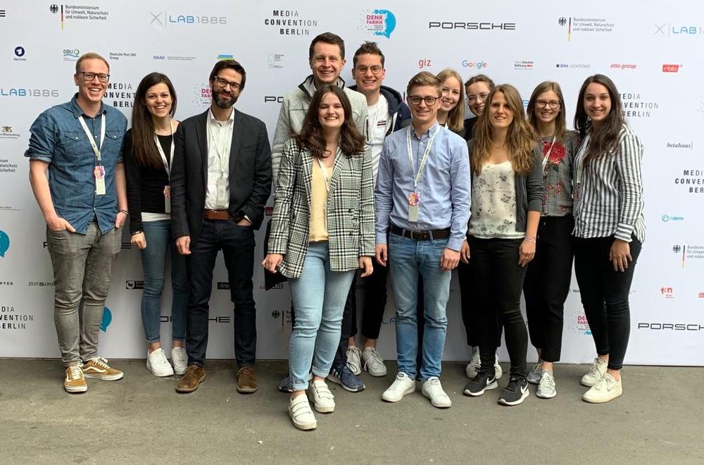 Elf HdM Studierende auf der re:publica 2019